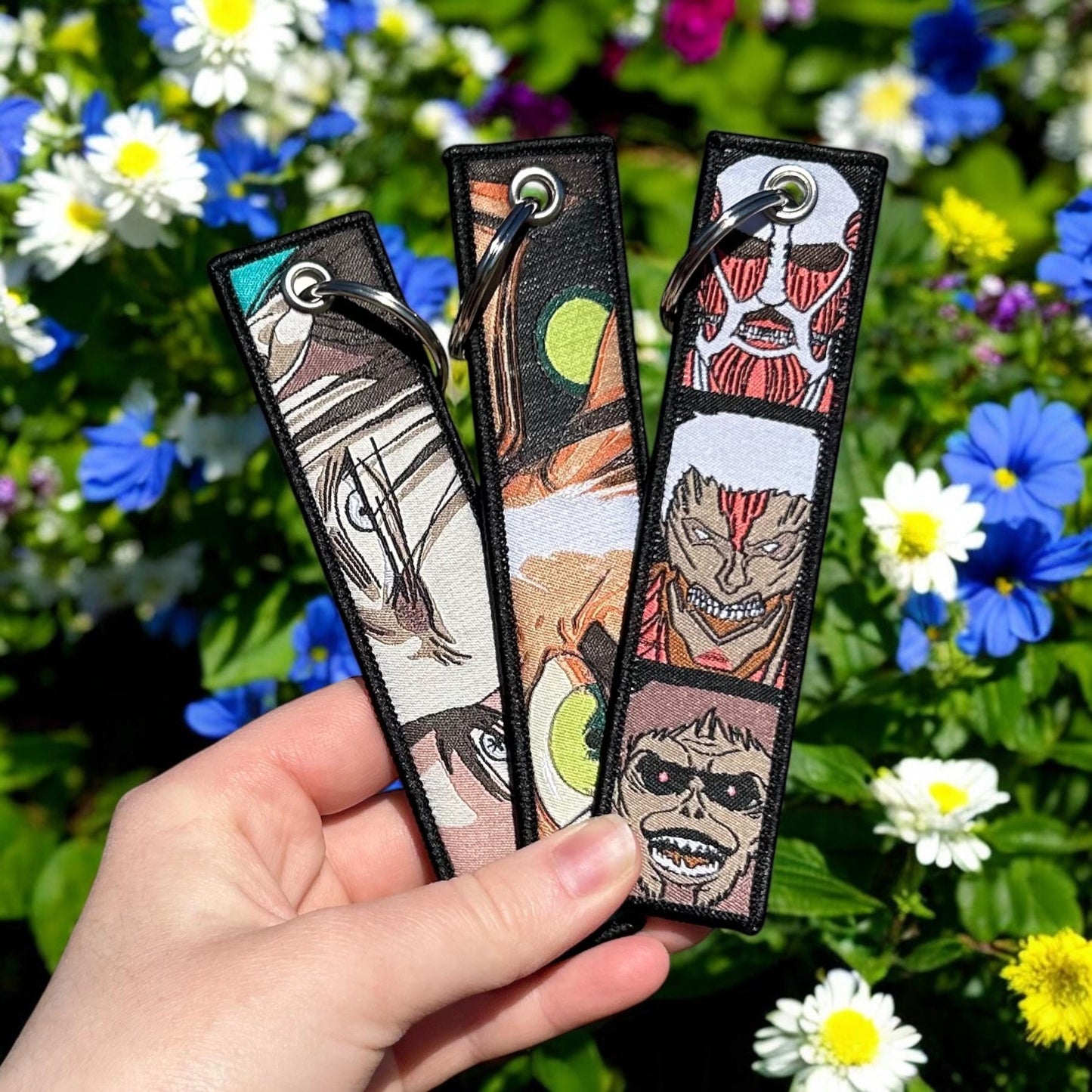 Battle For Freedom Embroidered Keychain Bundle