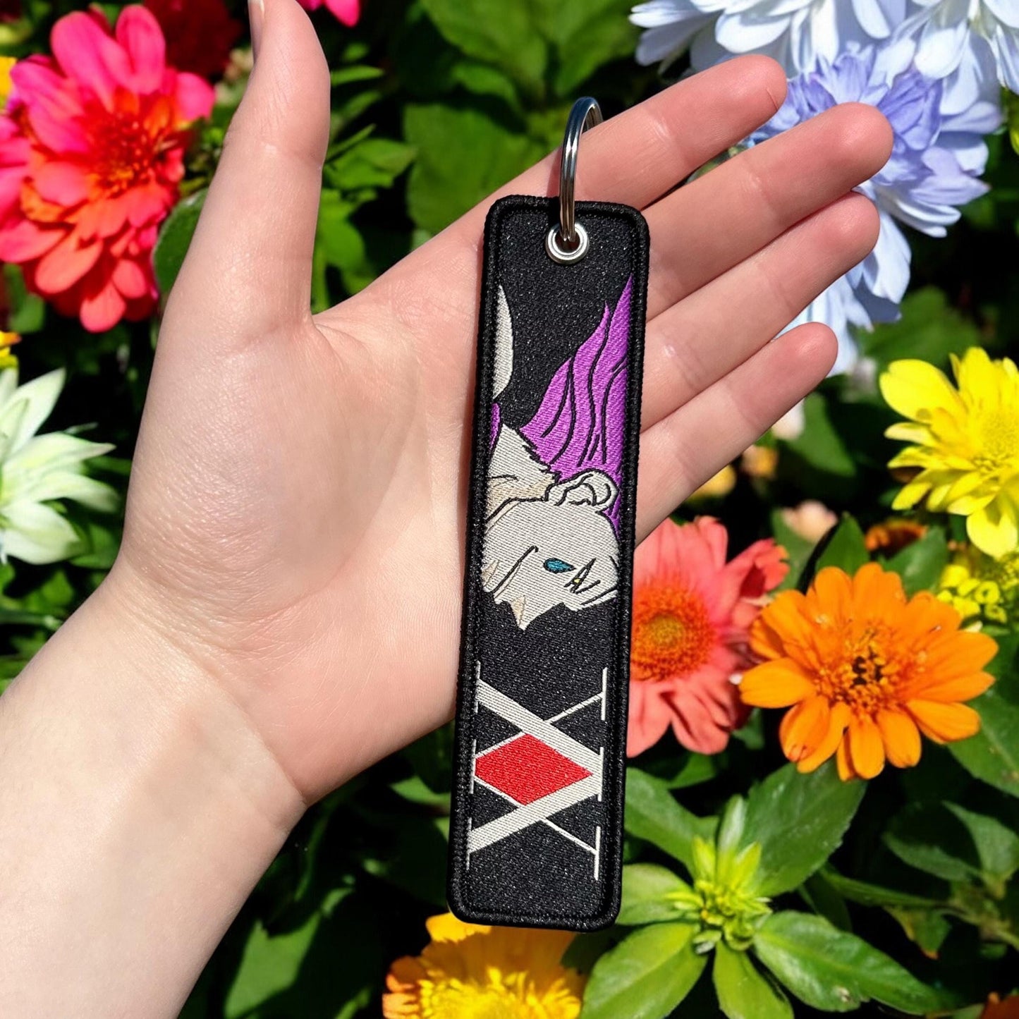 Trickster Magician Embroidered Keychain