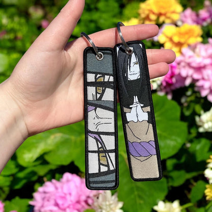 Cunning Snake Master Embroidered Keychain