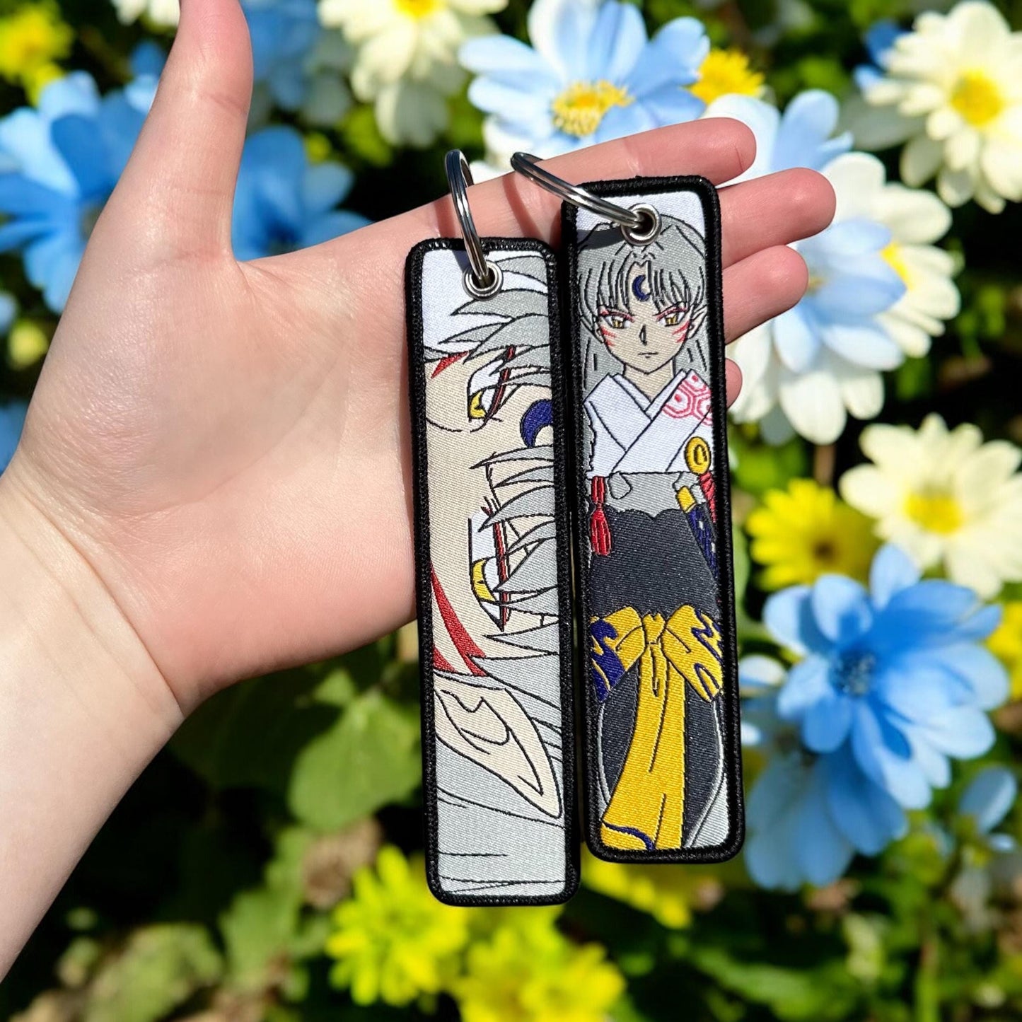 Half-Brother Warriors Embroidered Keychain Bundle