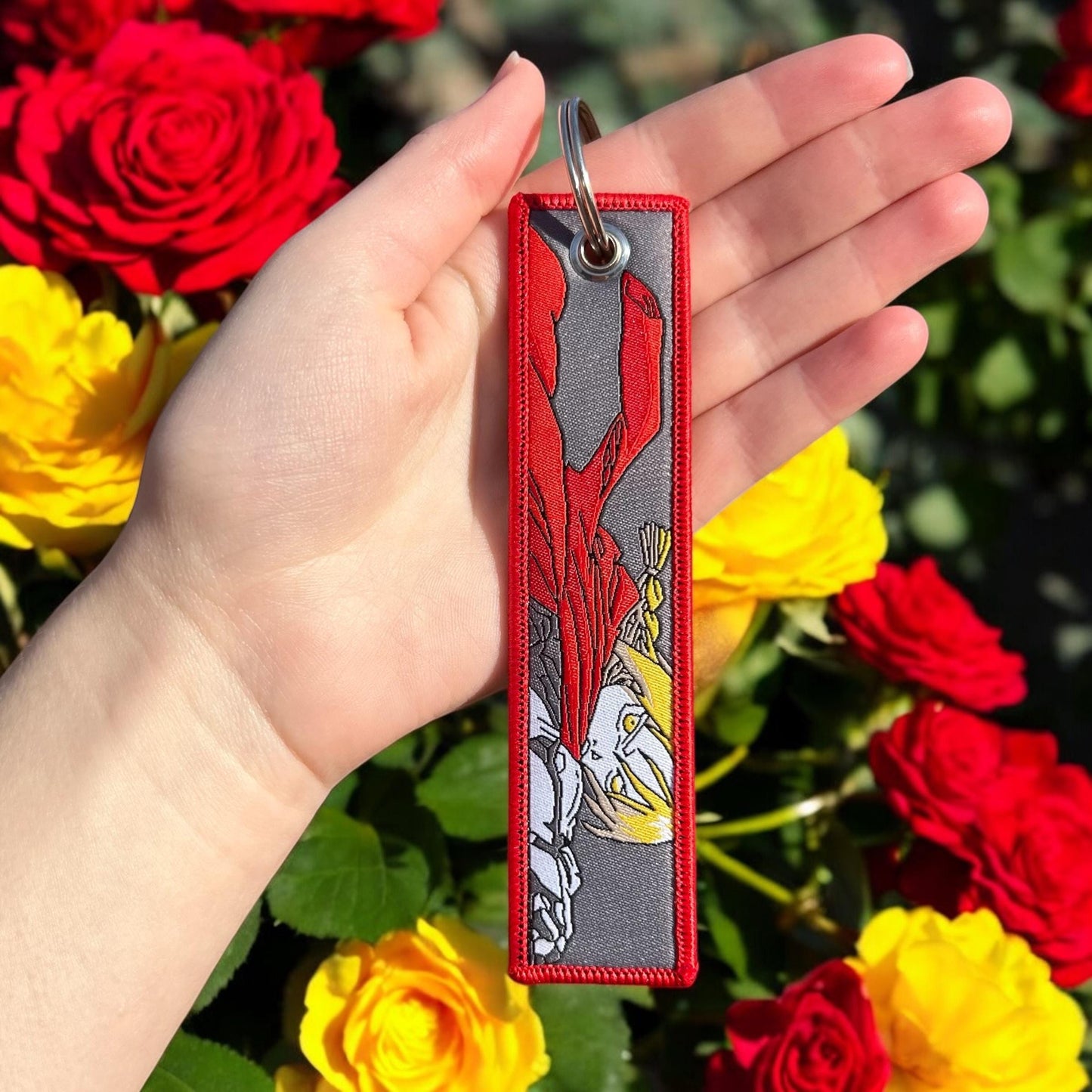 Brilliant Alchemist Embroidered Keychain