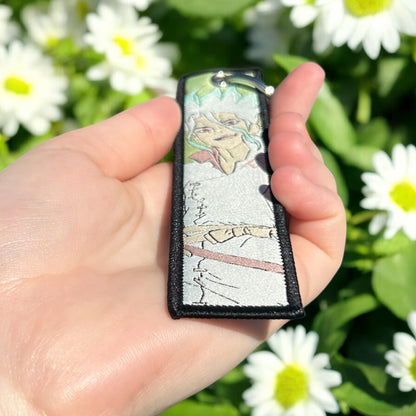 Brilliant Inventor Embroidered Keychain