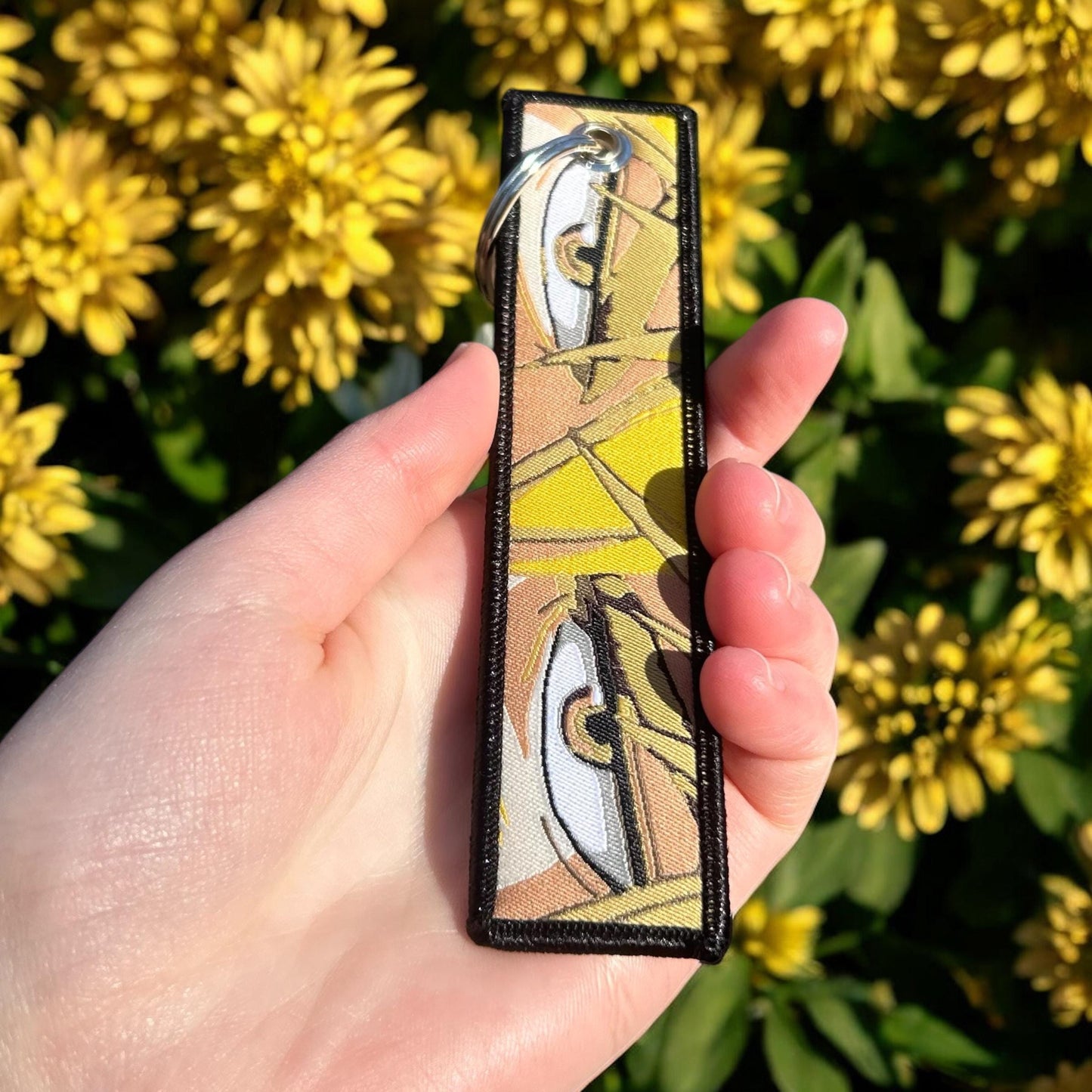 Vengeful Viking Embroidered Keychain