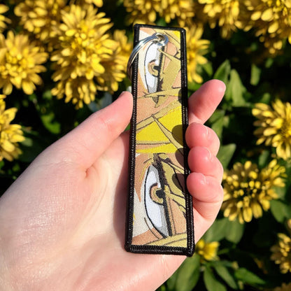 Vengeful Viking Embroidered Keychain