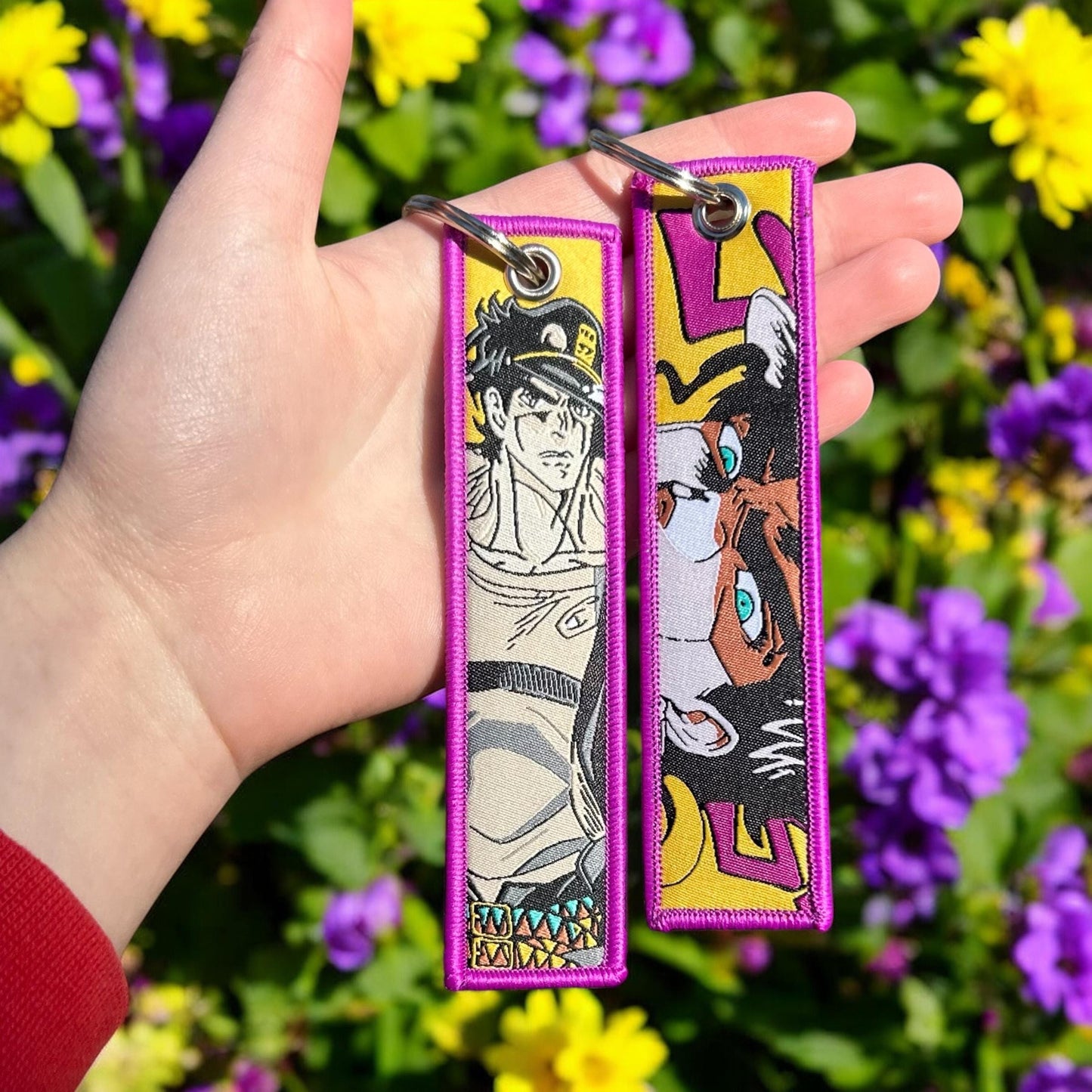 Stylish Legacy Fighters Embroidered Keychain Bundle