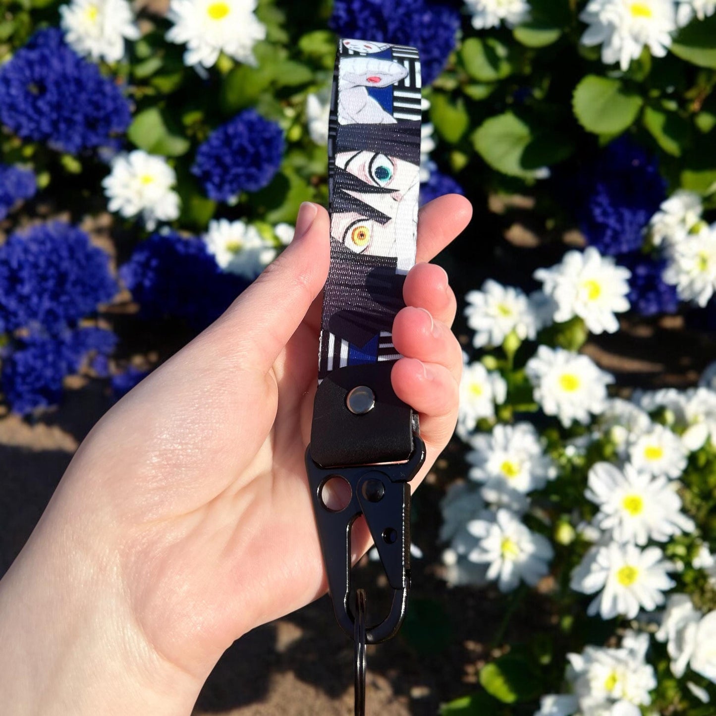 Serpent Swordsman Keychain Strap