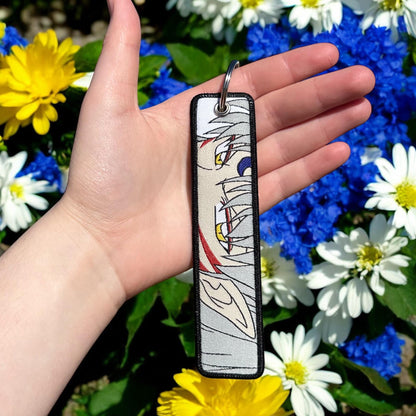 Demon Lord Embroidered Keychain