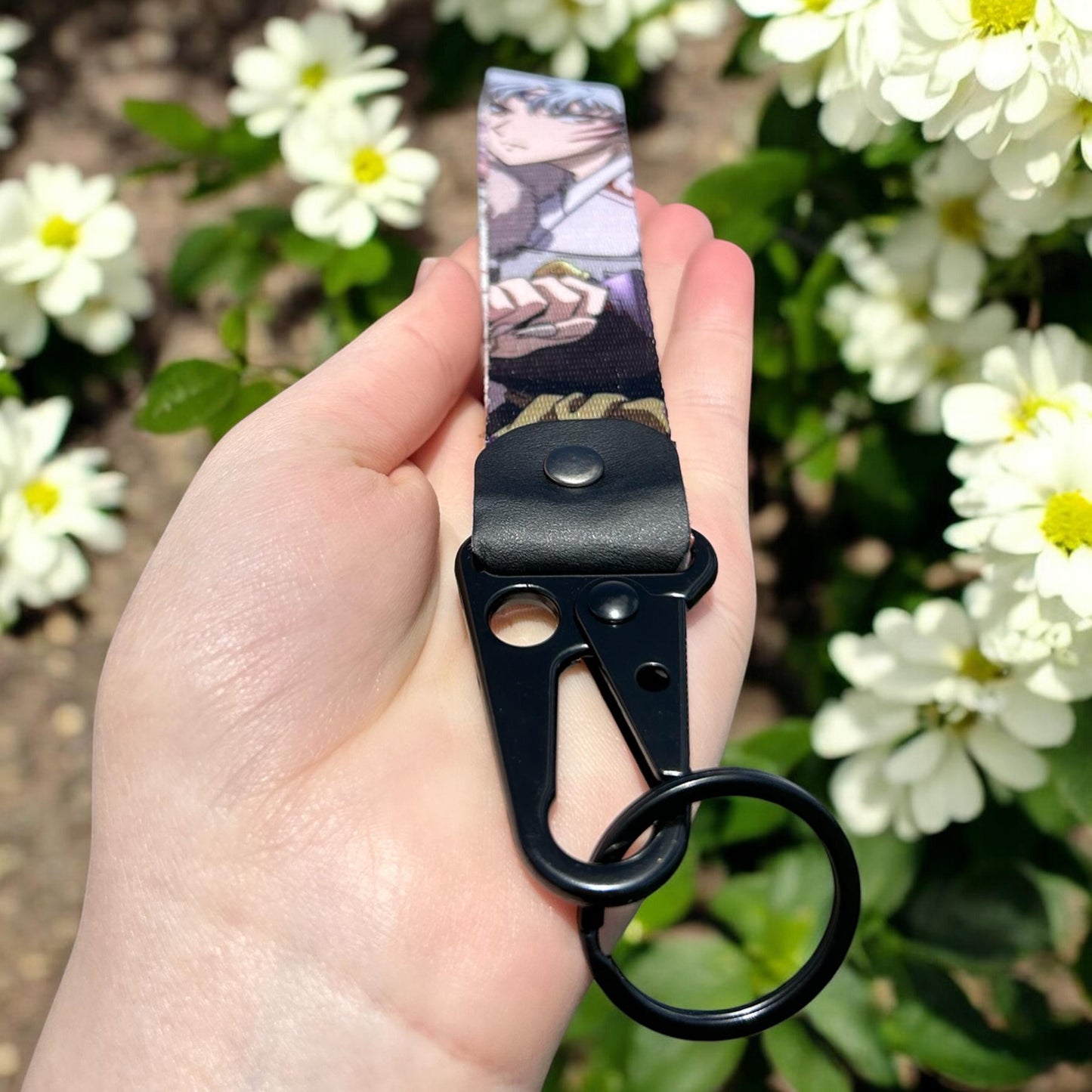 Moonlit Demon Keychain Strap