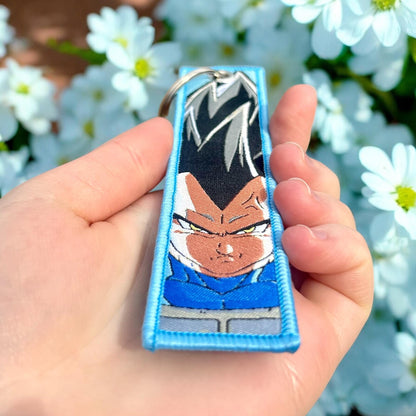 Transformed Prince Embroidered Keychain