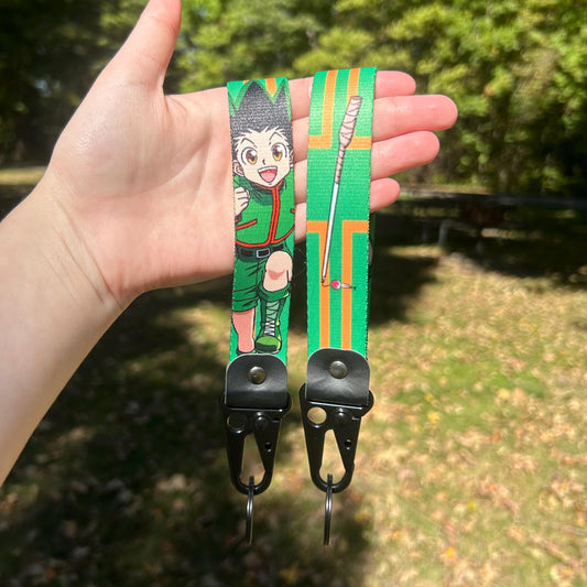 Optimistic Adventurer Keychain Strap