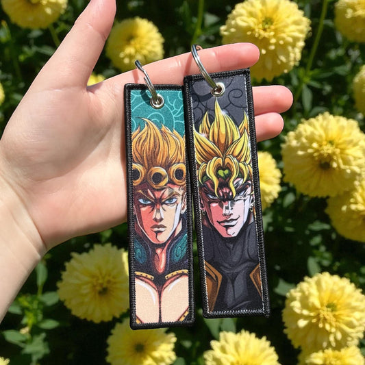 Golden Power Duo Keychain