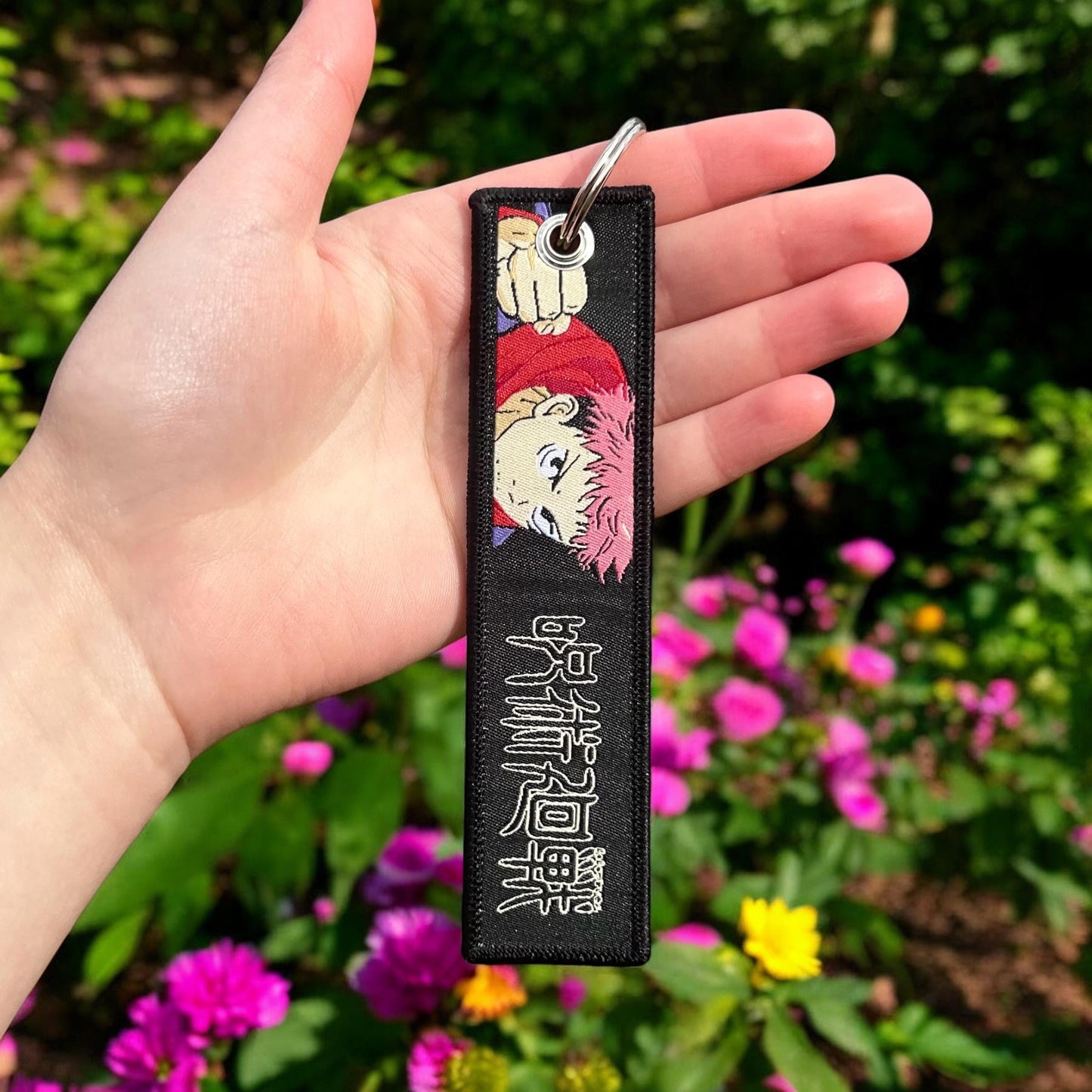 Cursed Vessel Embroidered Keychain