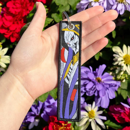 Undead Sorcerer Embroidered Keychain