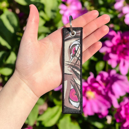 Dark Emperor Embroidered Keychain