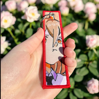 Cheeky Devils Embroidered Keychain