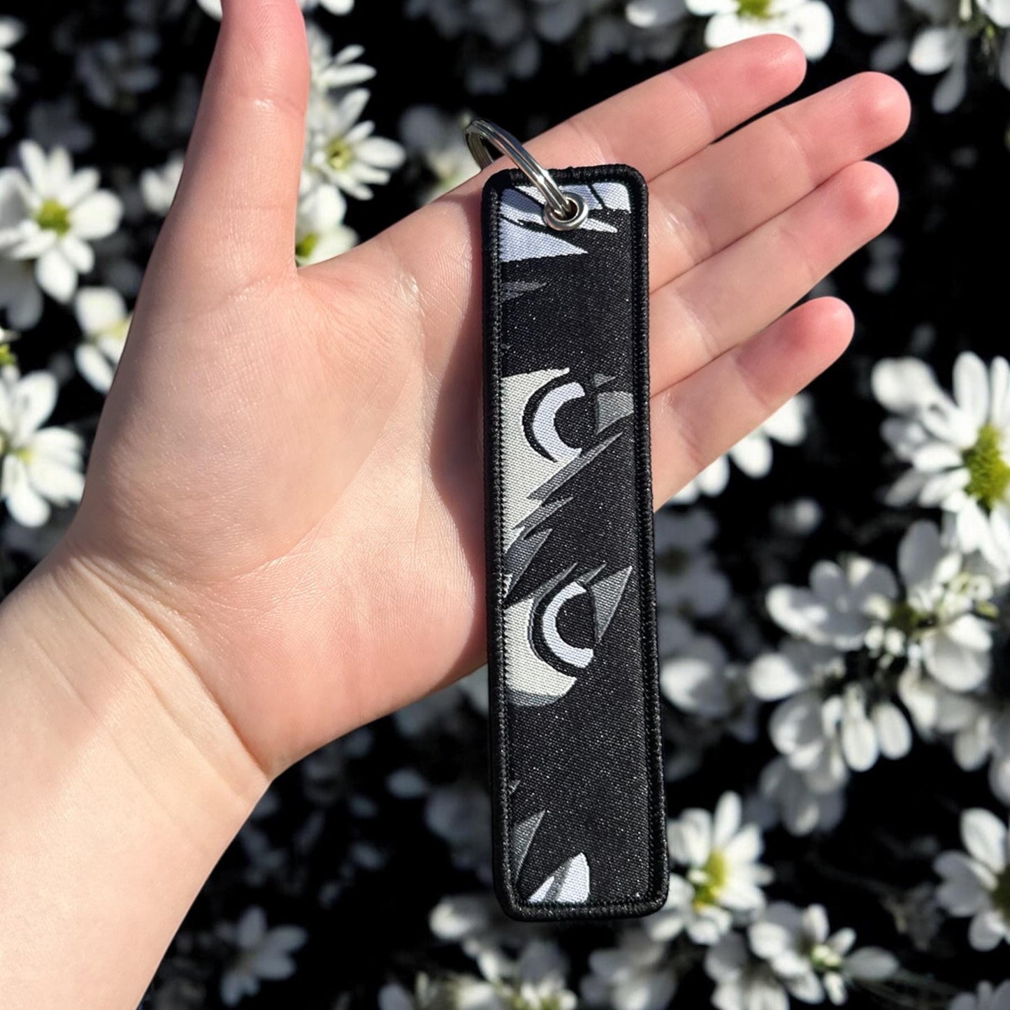 Justice & Chaos Embroidered Keychain