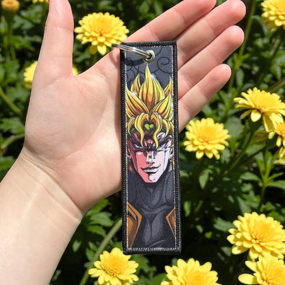 Golden Power Duo Keychain