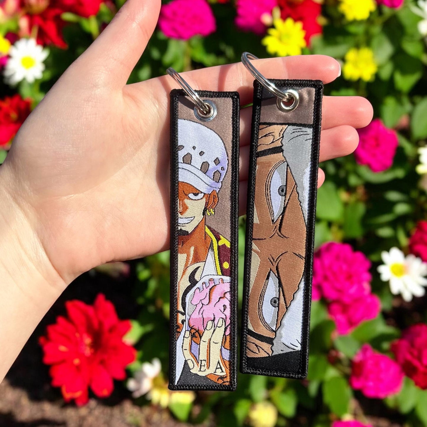 Midnight Surgeon Embroidered Keychain