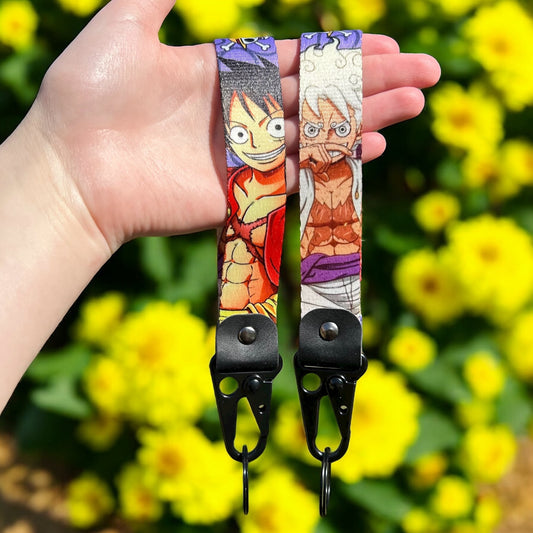 Joyful Captain Keychain Strap