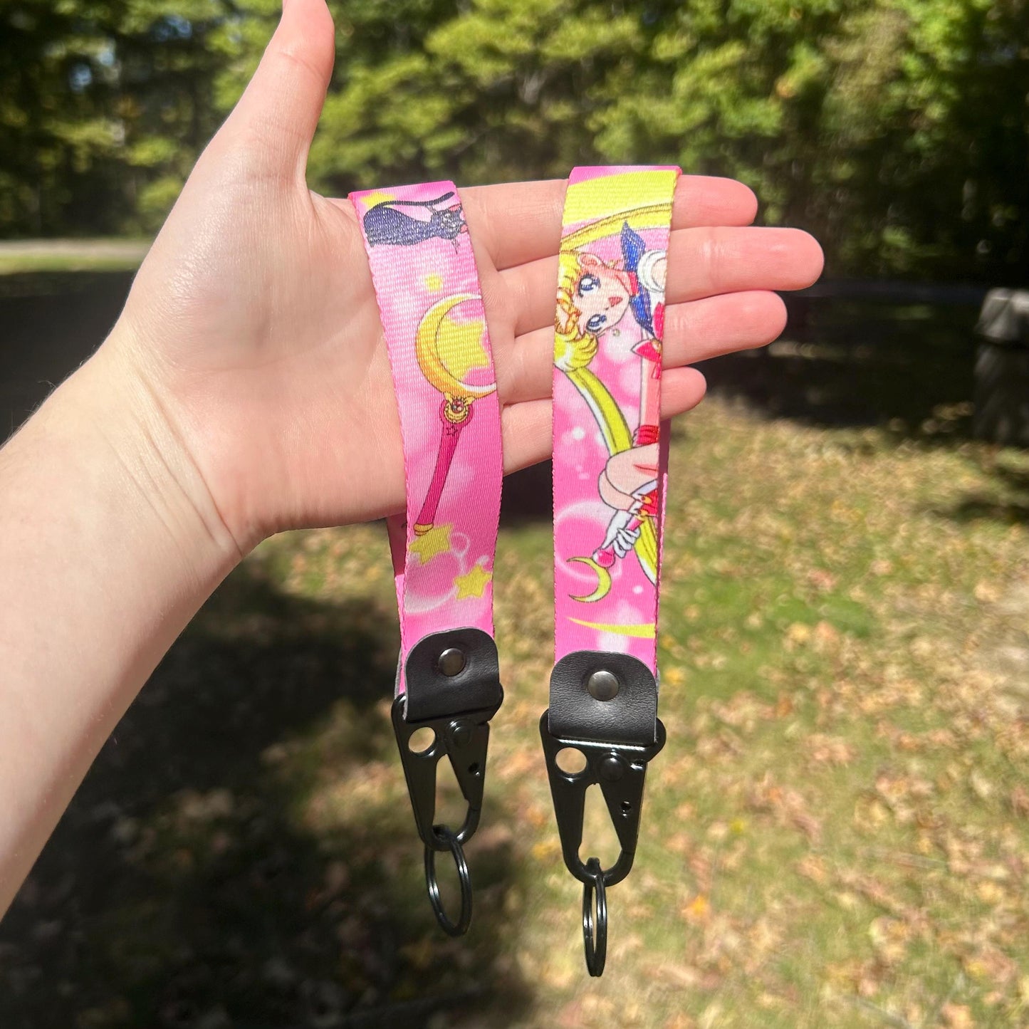 Moonlight Guardian Keychain Strap