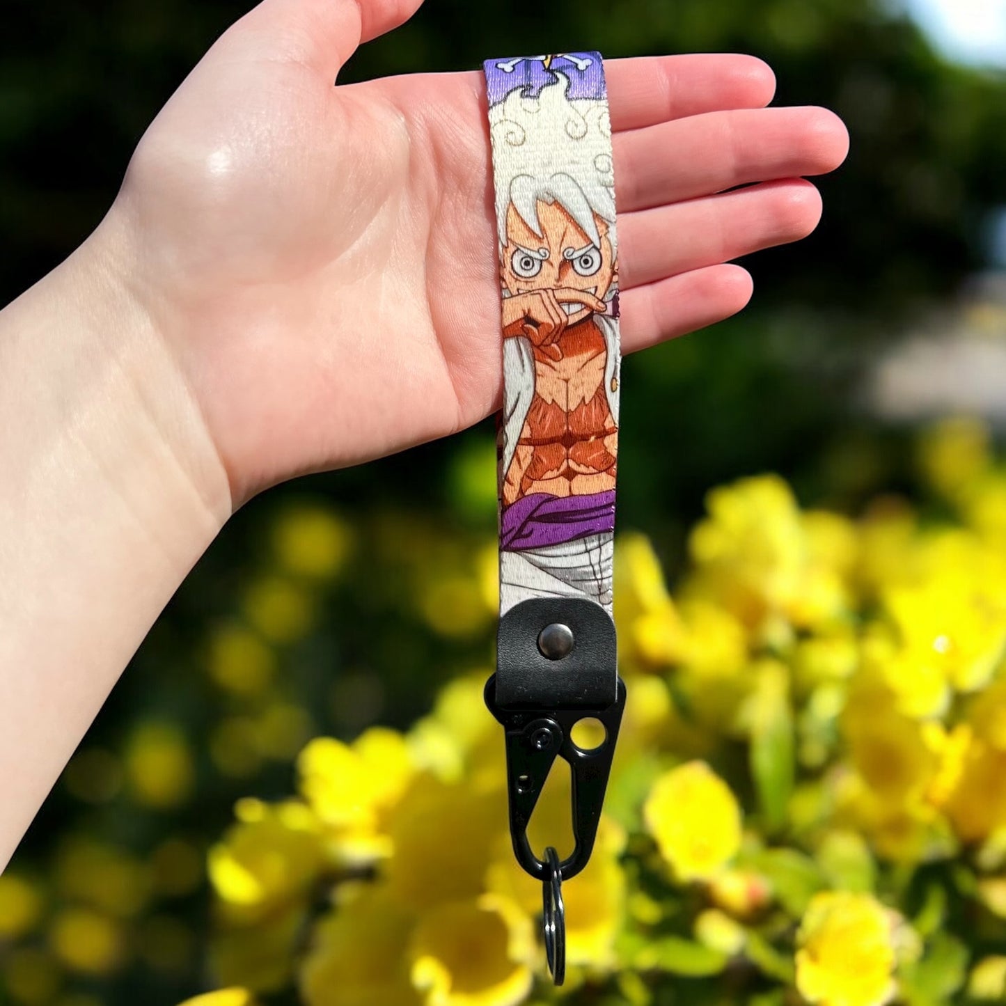Joyful Captain Keychain Strap