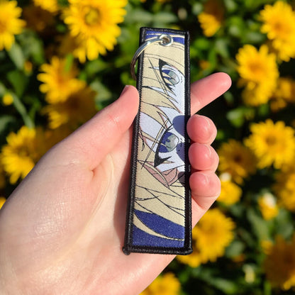 Noble Knight Embroidered Keychain