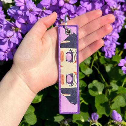 Kind-Hearted Fighter Embroidered Keychain