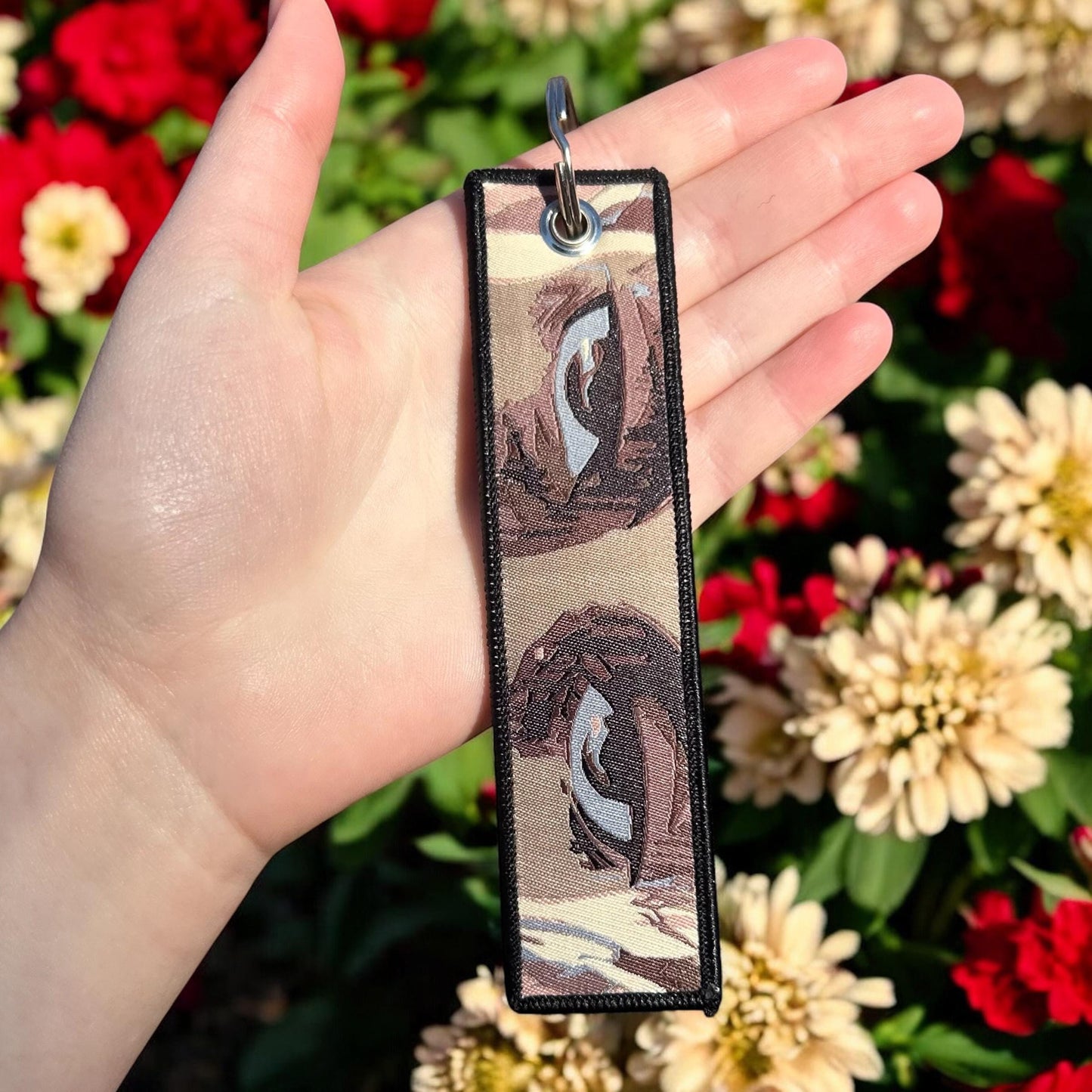 Fallen Hero Embroidered Keychain