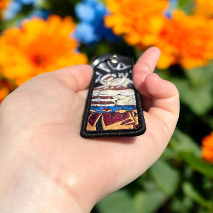 Ultra Form Warrior Embroidered Keychain