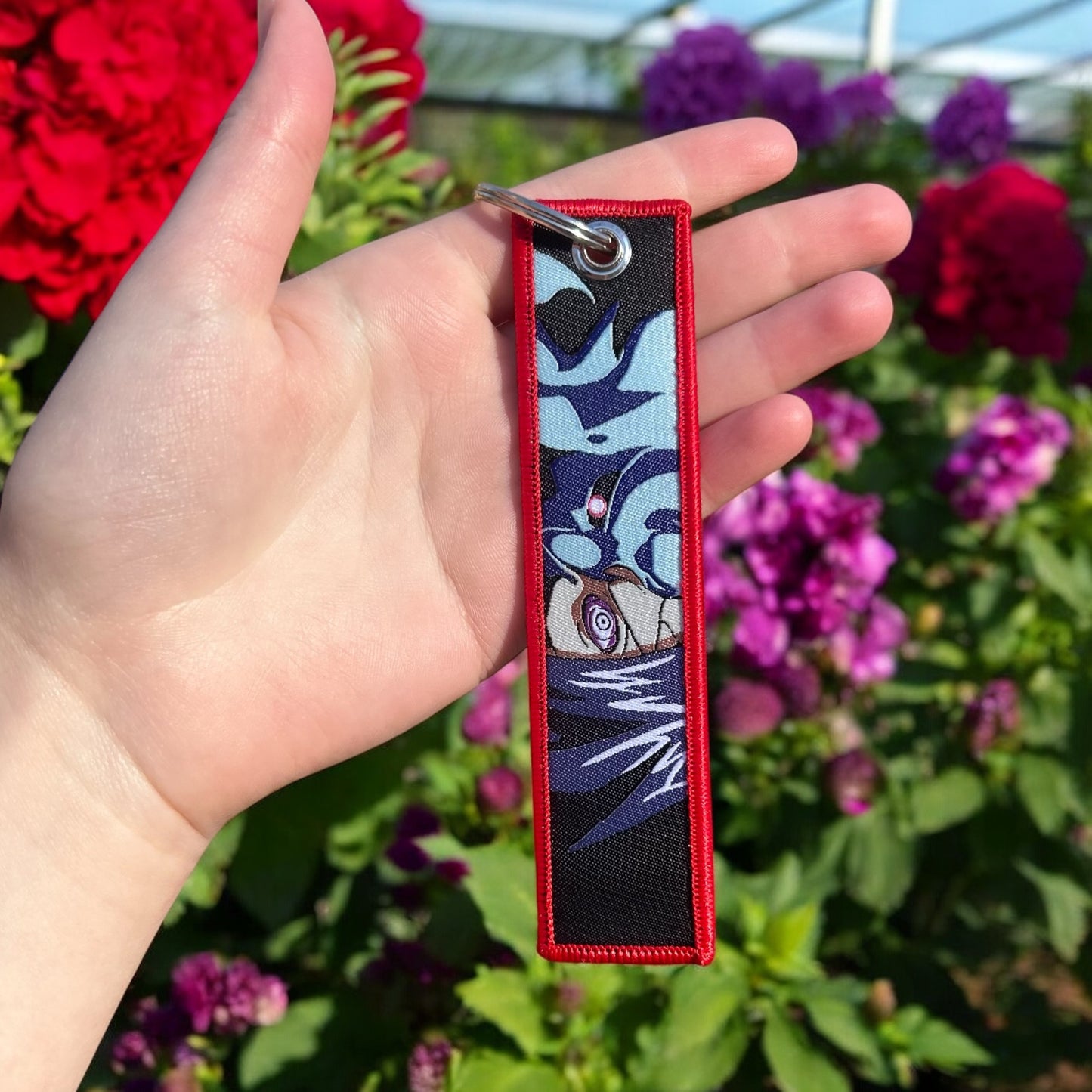 Eternal Storm Embroidered Keychain