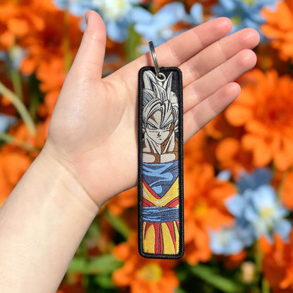 Ultra Form Warrior Embroidered Keychain