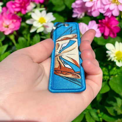 Power Beyond Limits Embroidered Keychain