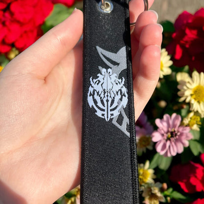 Undead Sorcerer Embroidered Keychain
