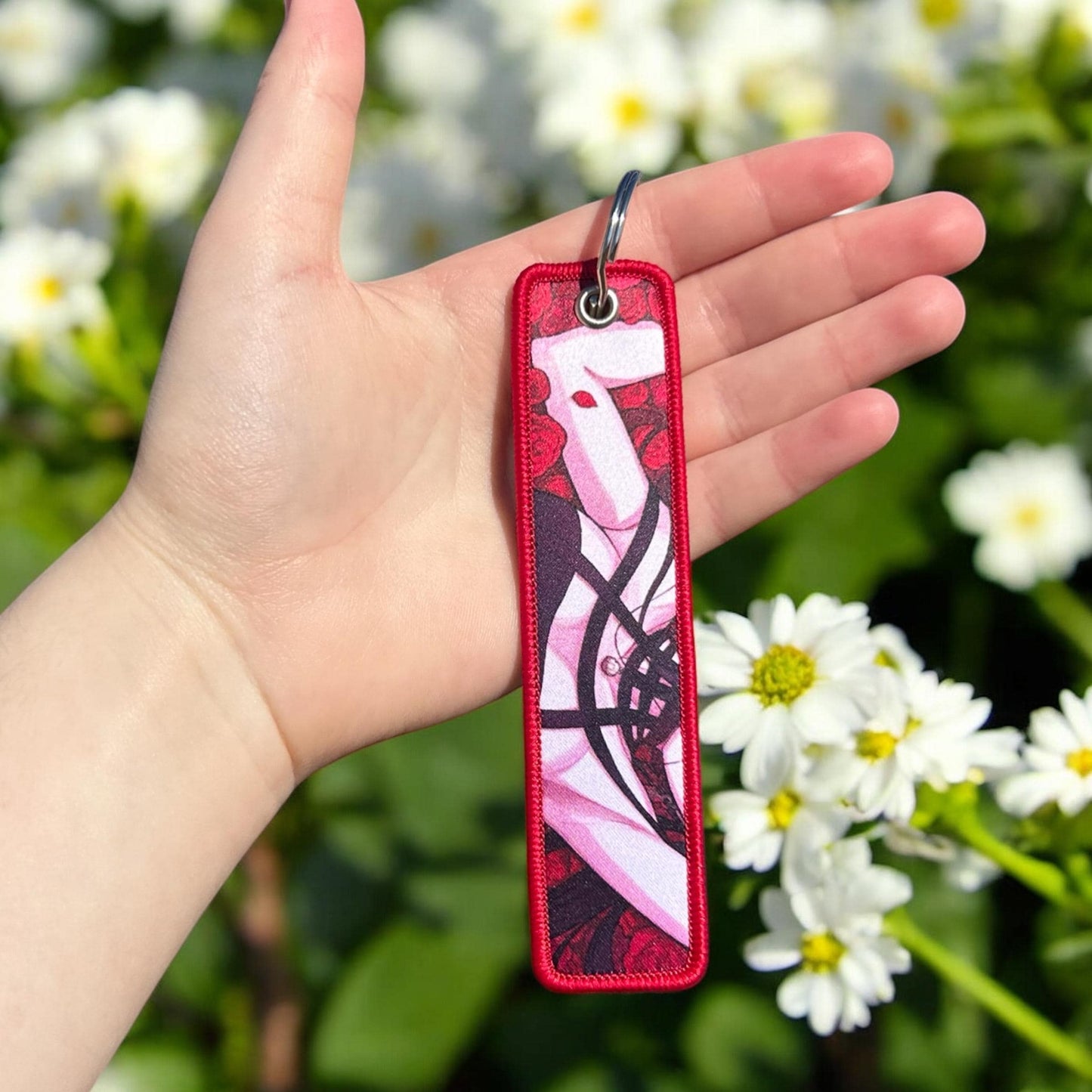 Deadly Beauty Keychain