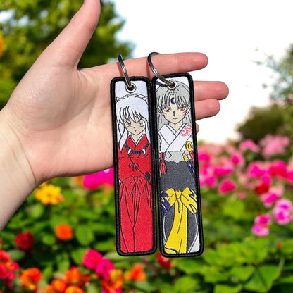 Half-Brother Warriors Embroidered Keychain Bundle