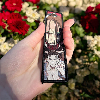 Fallen Hero Embroidered Keychain