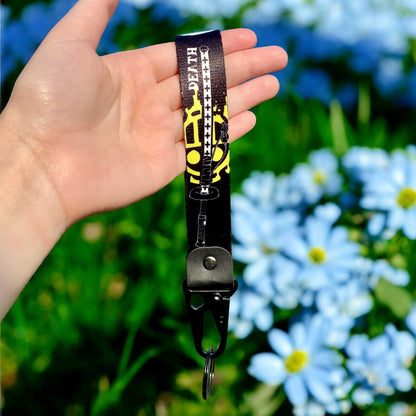 Heart of Steel Keychain Strap