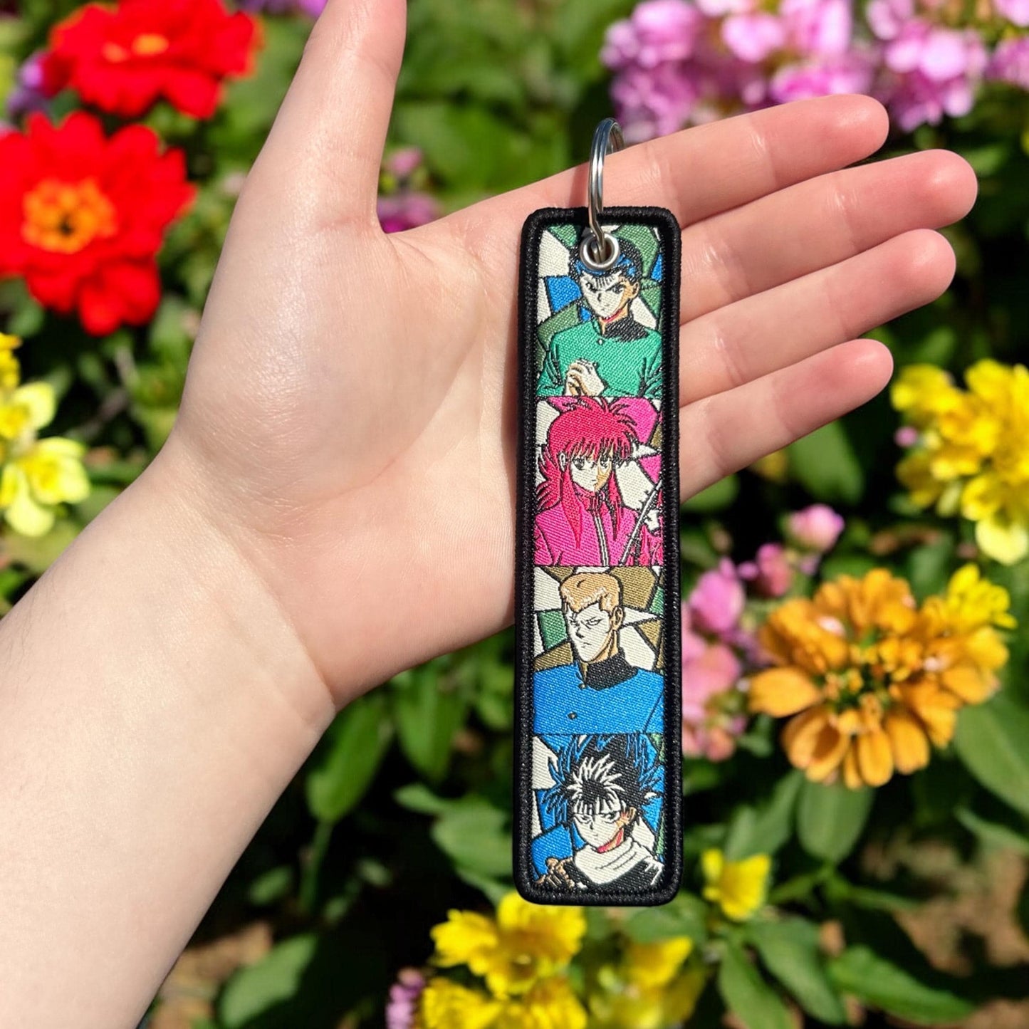 Spirit Detective Crew Embroidered Keychain