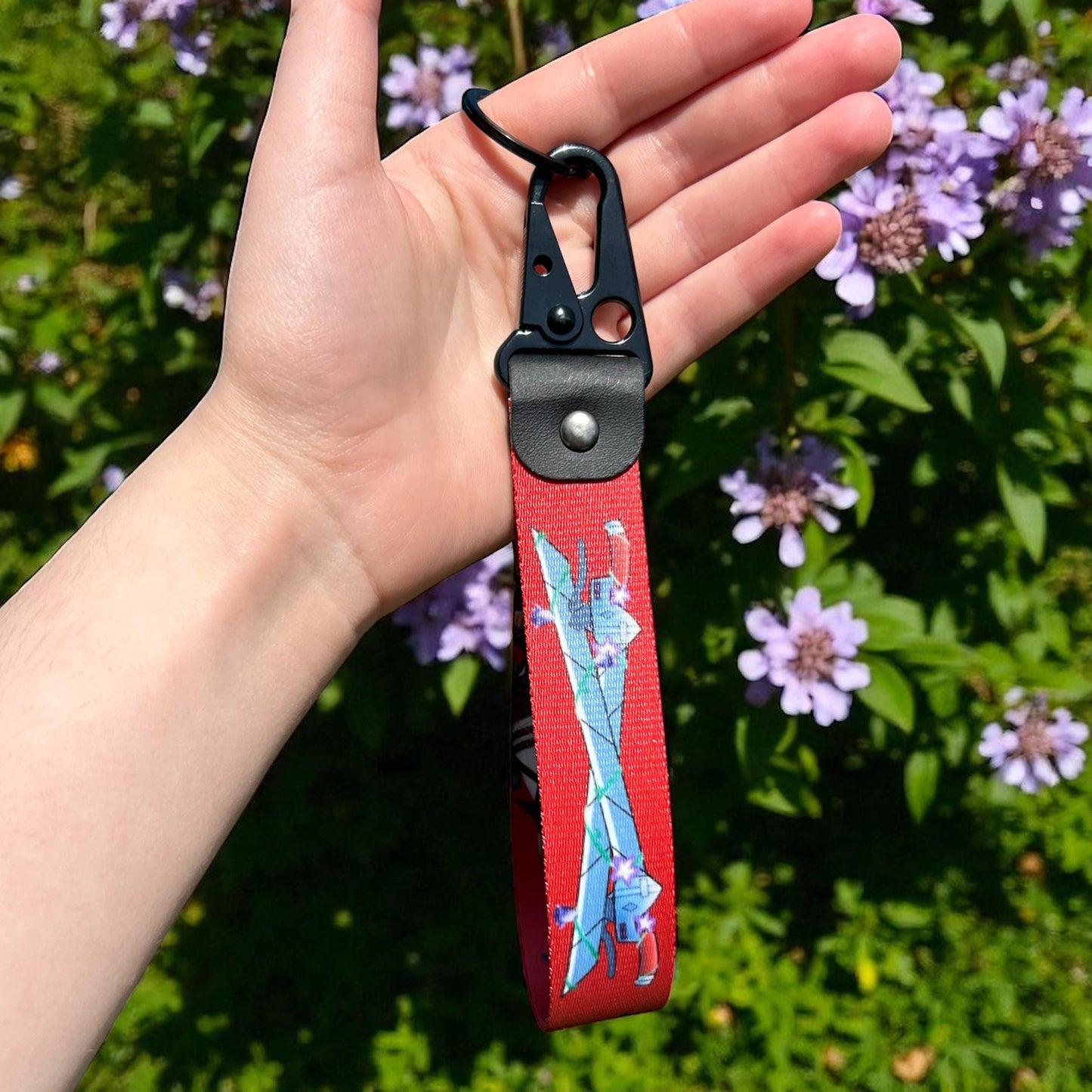 Courageous Warrior Keychain Strap