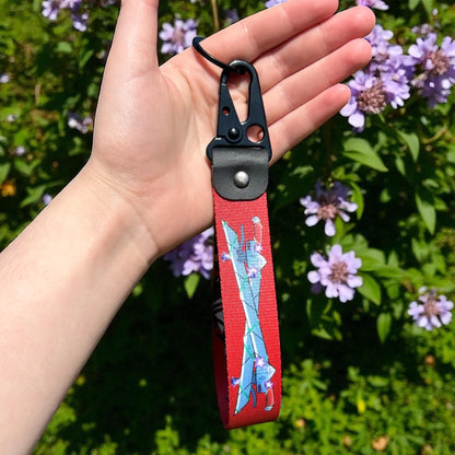 Courageous Warrior Keychain Strap