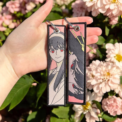 Sweet & Deadly Duo Embroidered Keychain Bundle