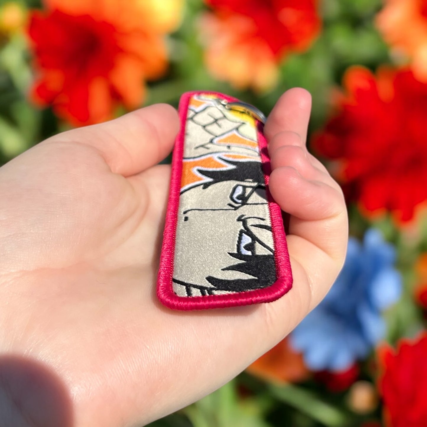 Crimson Tide Embroidered Keychain