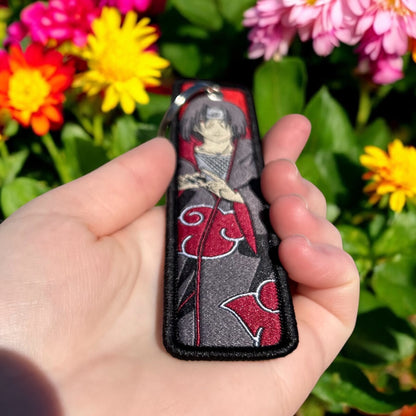 Eternal Night Embroidered Keychain