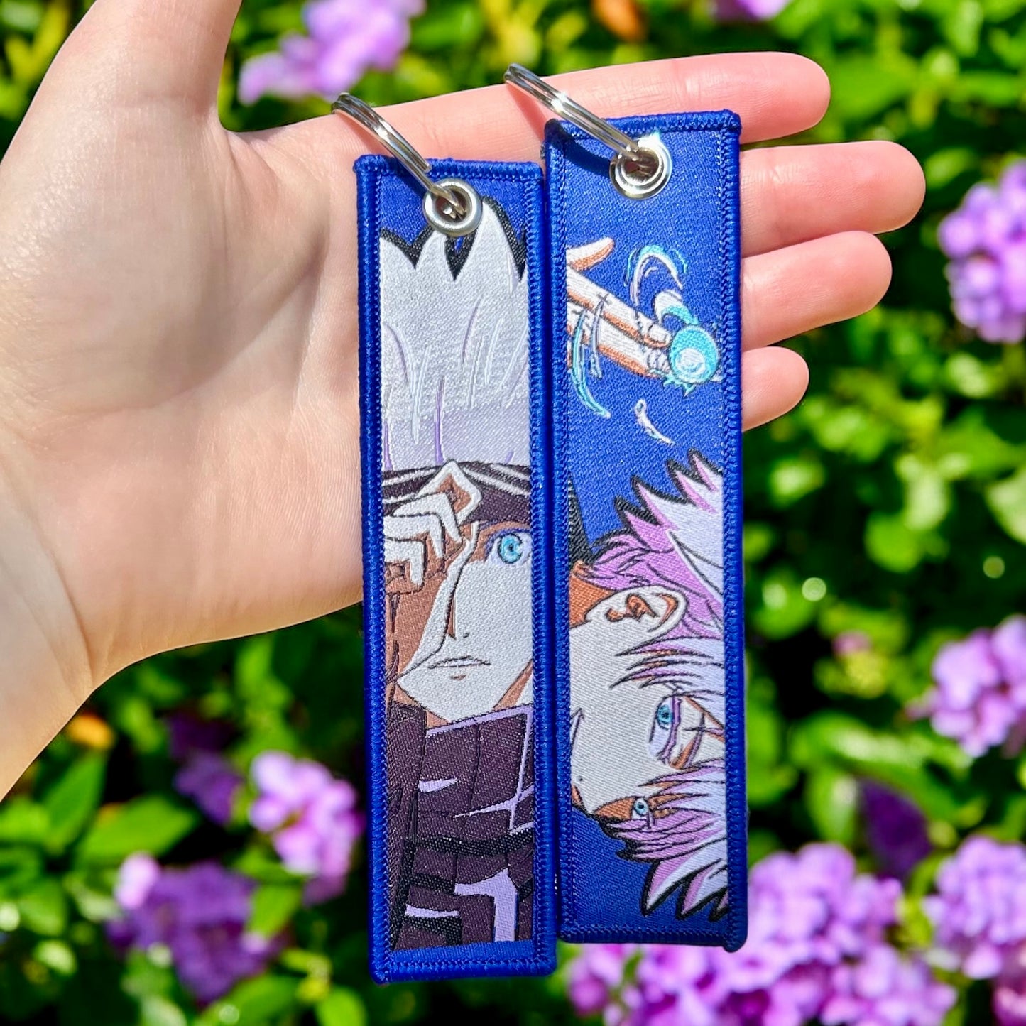 Infinity Sorcerer Embroidered Keychain