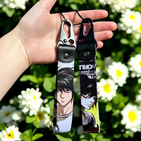 Mysterious Detective Keychain Strap