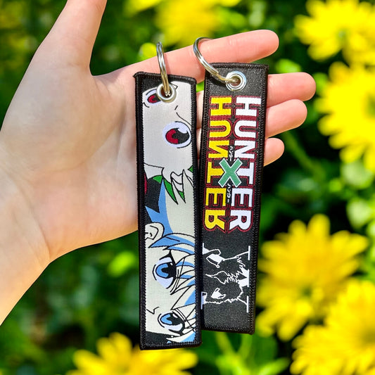 Lightning & Light Embroidered Keychain