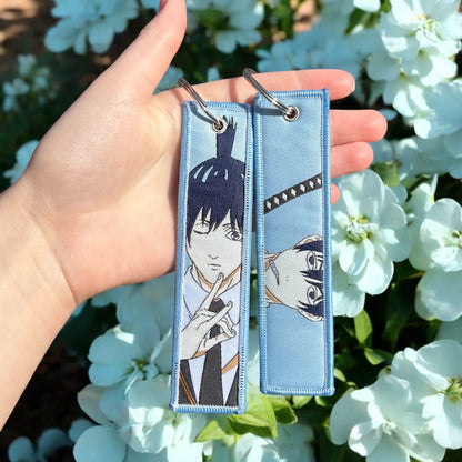 Silent Duty Embroidered Keychain