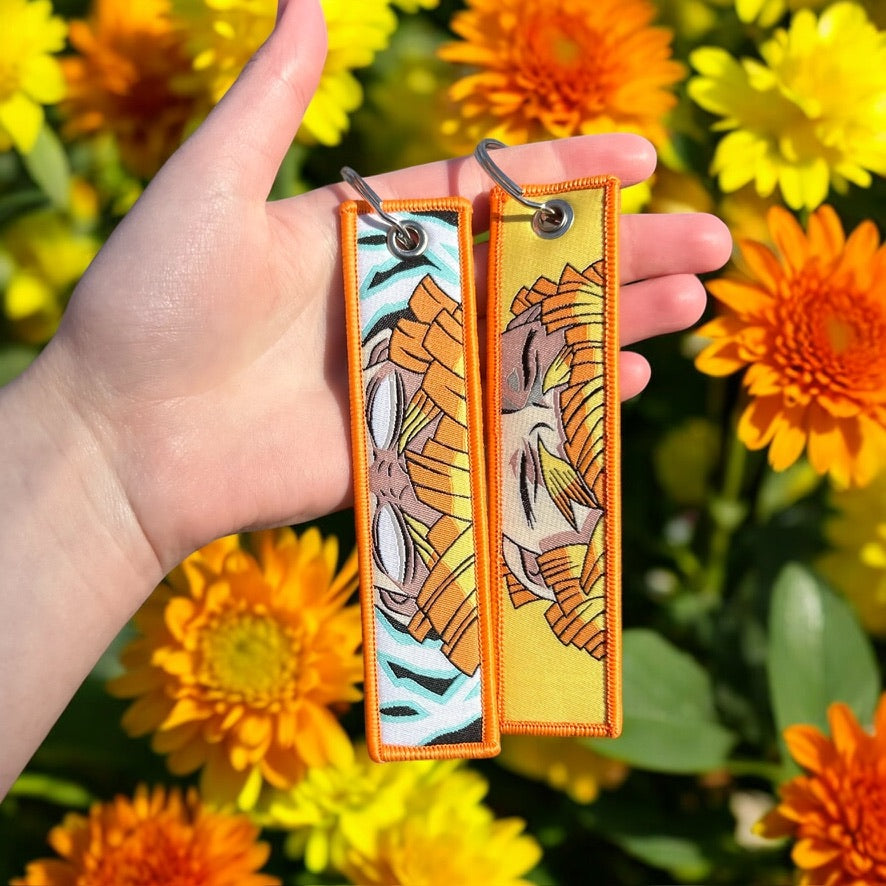 Blades of Courage Embroidered Keychain Bundle