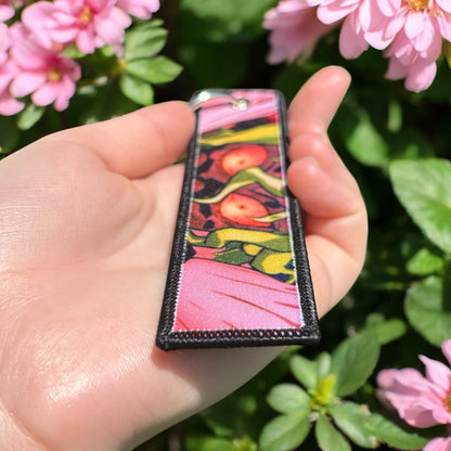 Flash and Venom Keychain