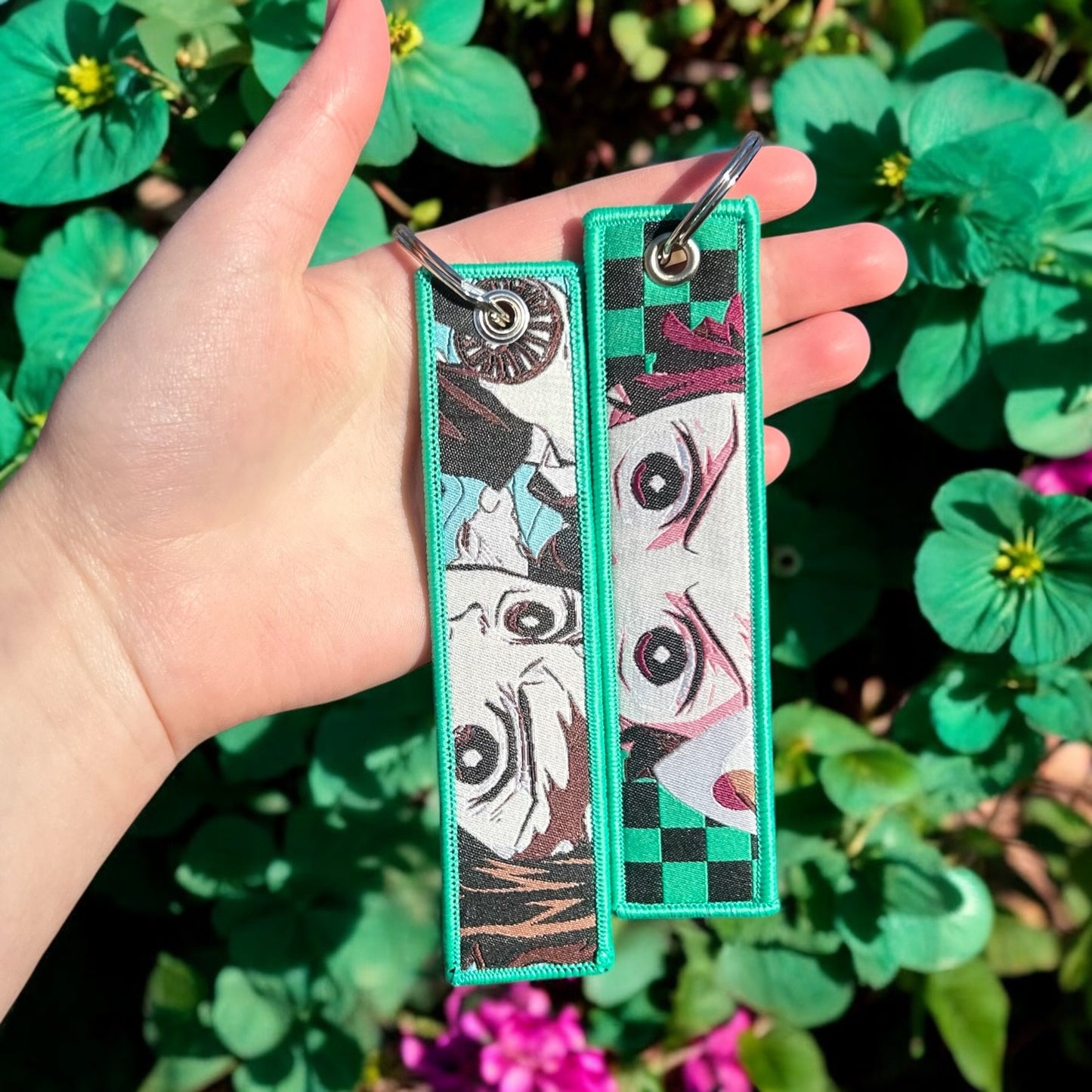 Heart of the Mountain Embroidered Keychain